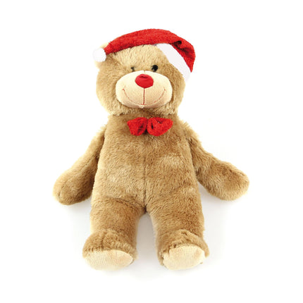Jouet pour chien ours de Noël en peluche