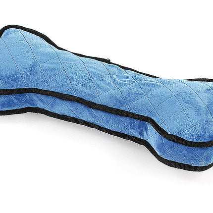 Bite Me Bone, bleu, 45x17x7,5cm, sans couineur