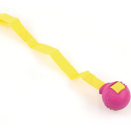 Balle à fronde Snufi, rose, ø5cm/47cm