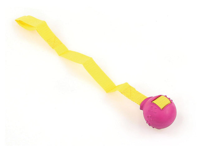 Balle à fronde Snufi, rose, ø5cm/47cm