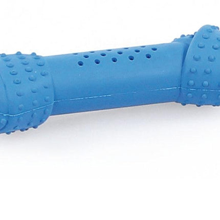 Jouet pour chien, os en caoutchouc souple, Mr. Freeze