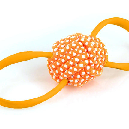 Boule spangy, orange, ø8cm, 32cm