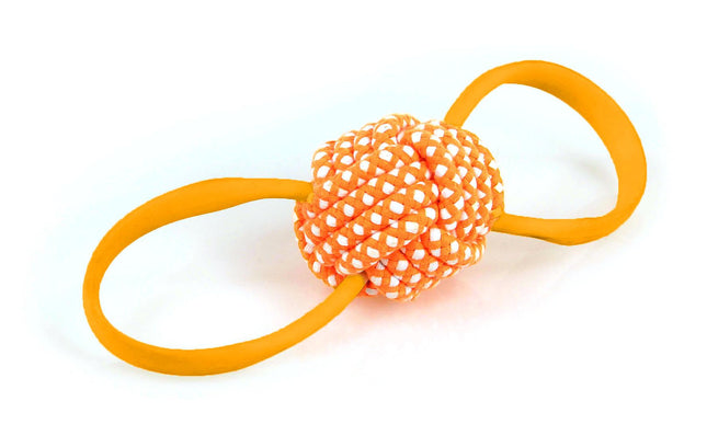 Boule spangy, orange, ø8cm, 32cm