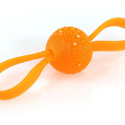 Cristal pailleté, orange, ø6,5 cm, 23 cm