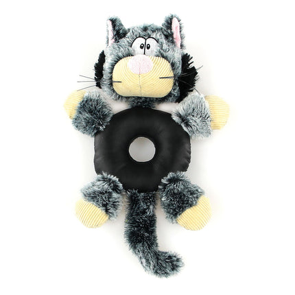 Jouet pour chien en peluche chat