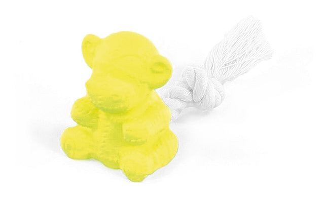 Singe Puppy-Play, jaune fluo