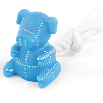 Cochon Puppy-Play, bleu
