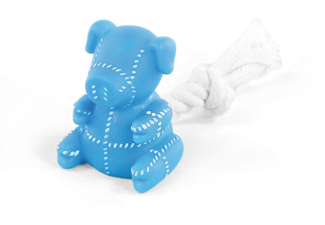 Cochon Puppy-Play, bleu