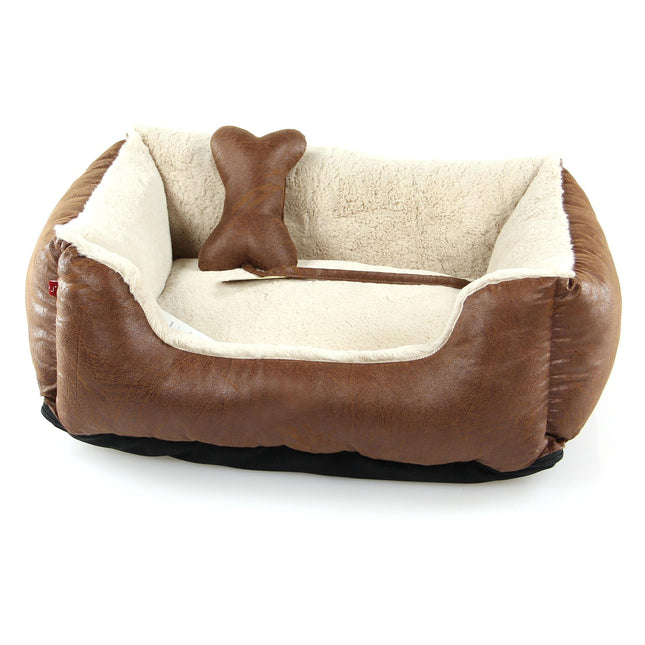 Hunde- & Katzenbett Santa Fe, braun-beige