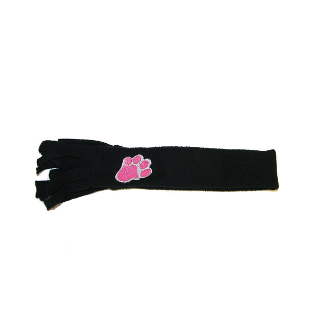 Écharpe pour chien en polaire M, noir