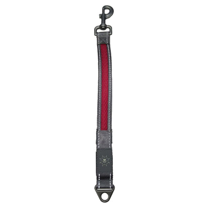 Extension de laisse Light, gris/rouge