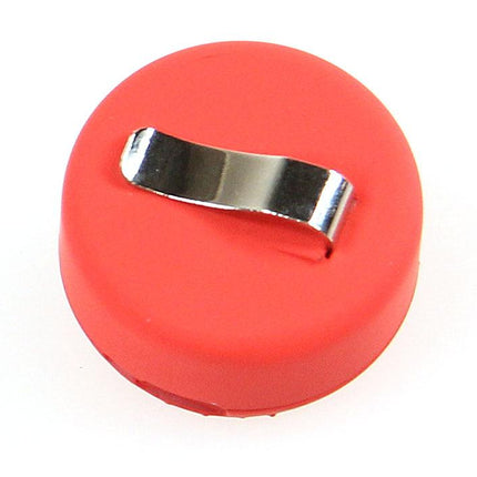 Indicateur à paillettes avec clip, rouge
