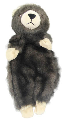 Ours en fausse fourrure Furzz, marron foncé