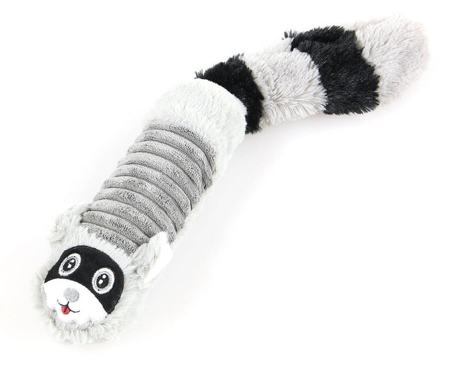 Raton laveur tuba, gris