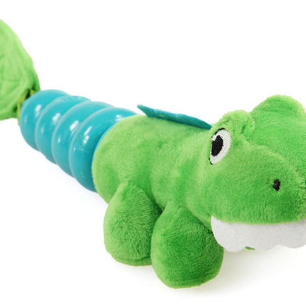 Crocodile Rubby, vert/bleu 8,5x7x28cm