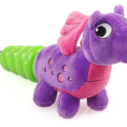 Dragon rubby, violet/vert 13x5,5x28cm