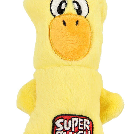 Canard super peluche, jaune 9x3,8x15cm