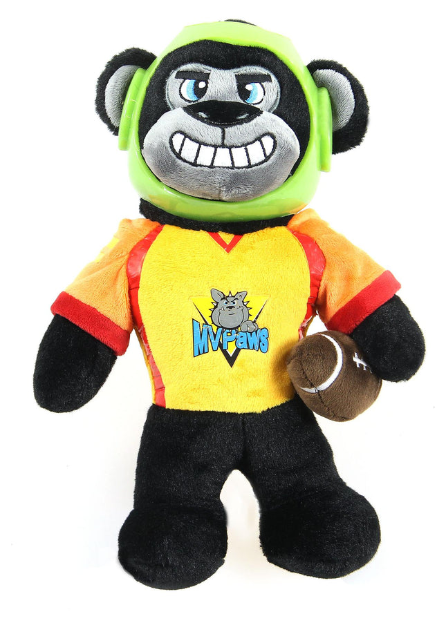 Gorille en peluche Helmi, noir, 20x30cm