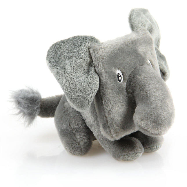 Peluche éléphant Quadra, gris