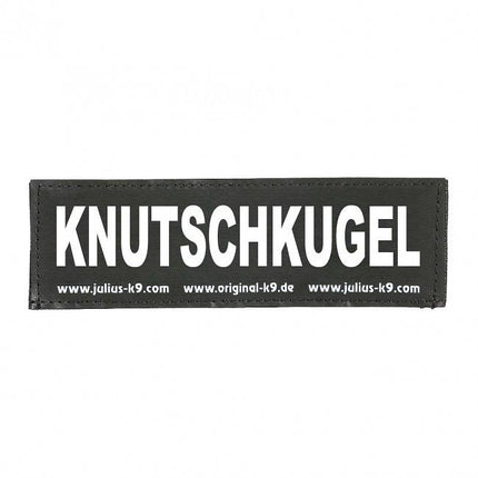 Logo KNUTSCHBALL, 11x3cm, taille. 0