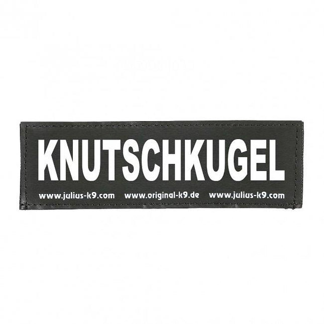 Logo KNUTSCHBALL, 11x3cm, taille. 0