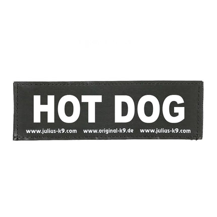 Logo HOT DOG, 16x5cm, taille. 1, 2, 3