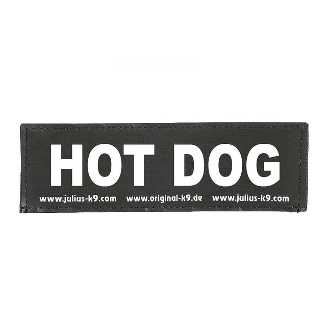 Logo HOT DOG, 16x5cm, taille. 1, 2, 3