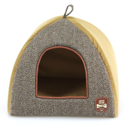 Katzen& Hundehöhle York beige/grau