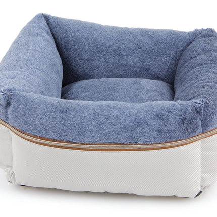 Katzen- & Hundebett Jete, blau/grau