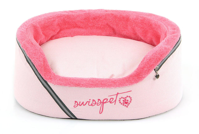 Hunde- & Katzenbett Love, rosa