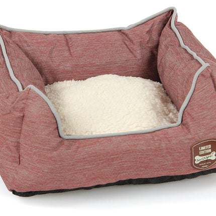 Bett San Diego M, rot