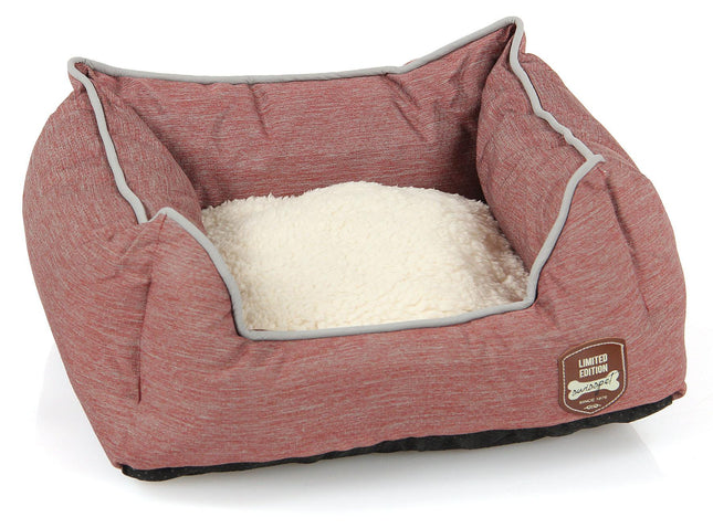 Bett San Diego M, rot