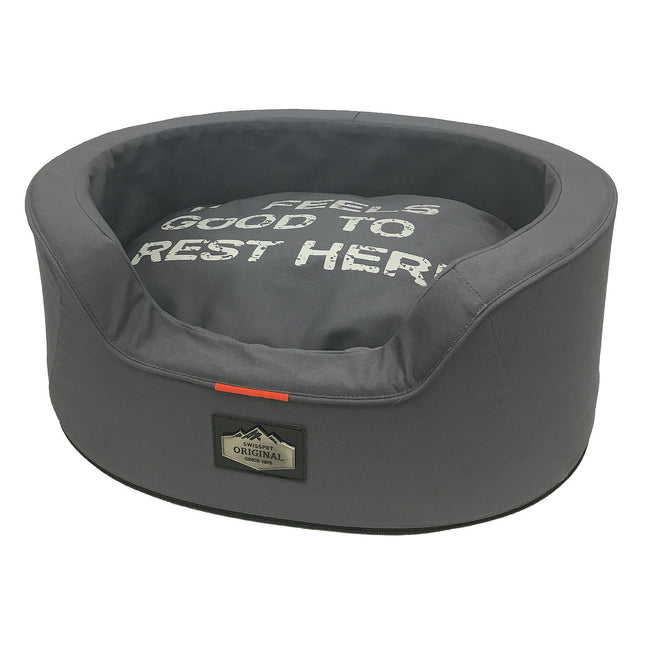 Hunde- & Katzenbett Joy M, grau