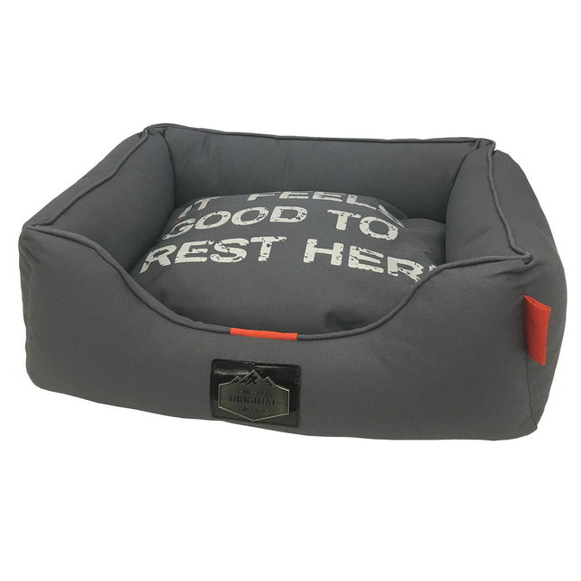 Hunde- & Katzenbett Feely M, grau