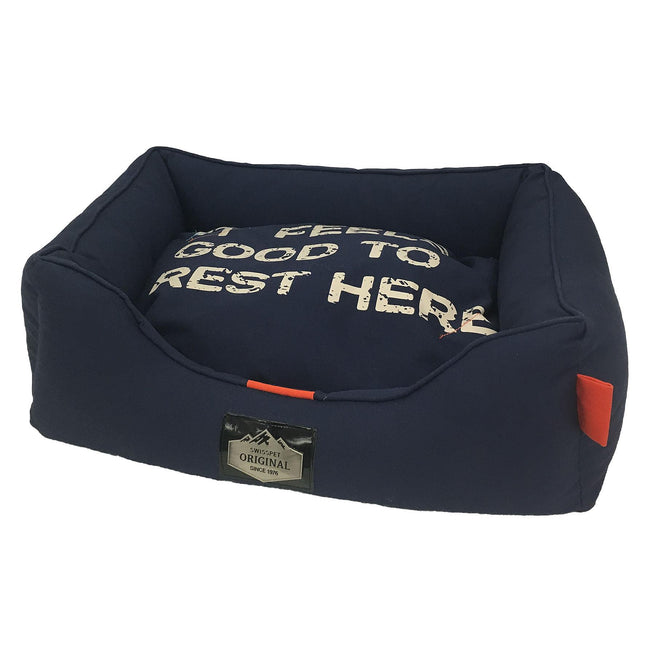 Hunde- & Katzenbett Feely M, dunkelblau