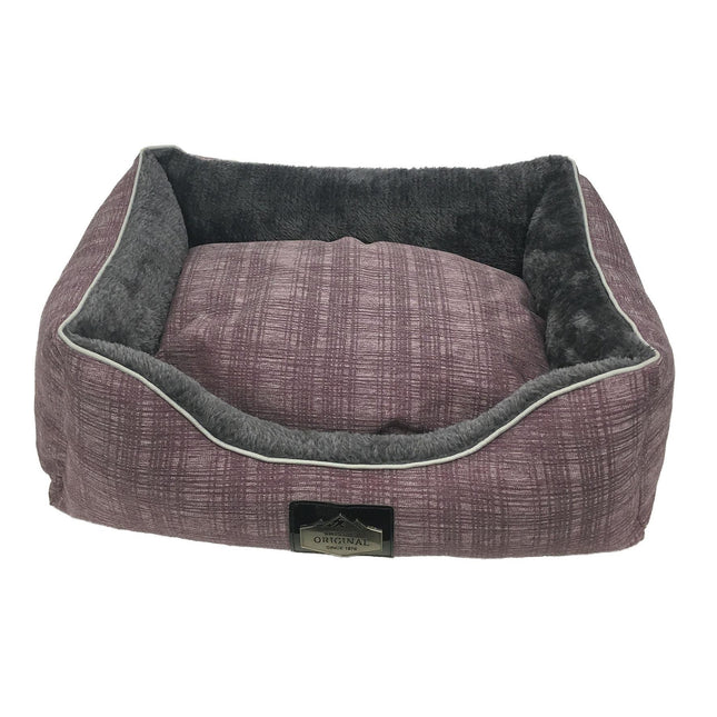Hunde- & Katzenbett Joy M, purpur