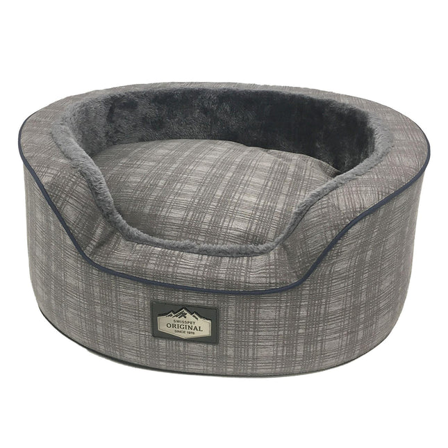Hunde- & Katzenbett Joy M, grau