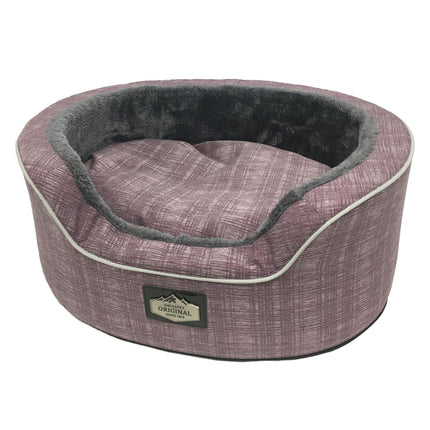 Hunde- & Katzenbett Joy M, purpur