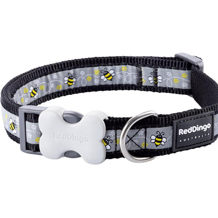 Halsband Design Bumble Bee Black S