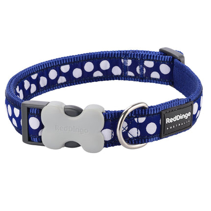 Hundehalsband Design Dunkelblau L