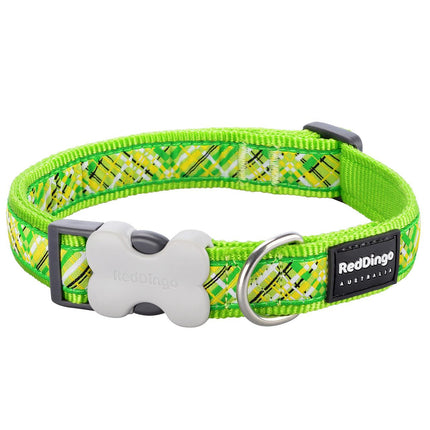 Hundehalsband Design Lime Grün L