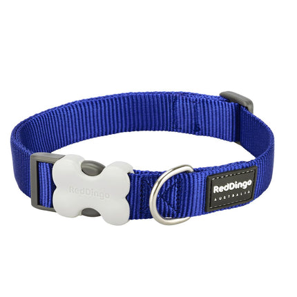Hundehalsband Plain Dunkelblau M