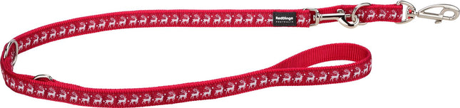 Laisse en plomb design Renne Rouge, S, 15mm 200cm