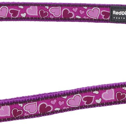 Laisse en plomb design Breezy Love Purple, M, 20mm 200cm