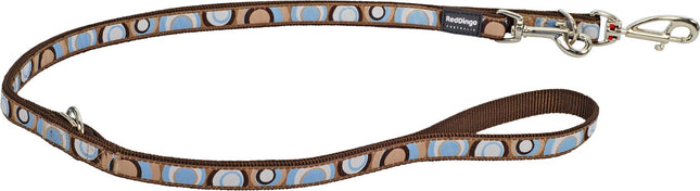 Laisse en plomb design Circadelic Marron, L, 25mm 200cm