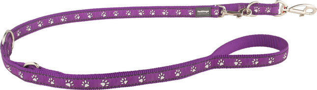 Laisse en plomb design Desert Paws Violet, L, 25mm 200cm
