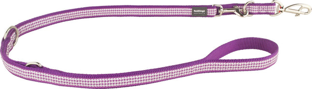 Laisse en plomb design Fang it Violet, L, 25mm 200cm