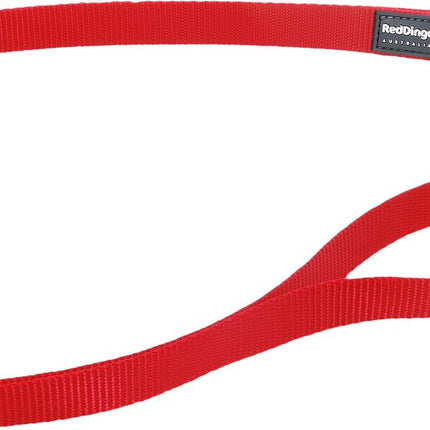 Laisse City Plaine Classique Rouge, XS, 12mm 200cm