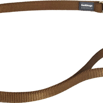 Laisse City Uni Classique Marron, L, 25mm 200cm