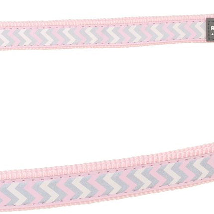Laisse City Réfléchissante Ziggy Rose, XS, 12mm 200cm